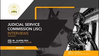 Judicial Service Commission Interviews 9 April 2024 [upl. by Claiborn]