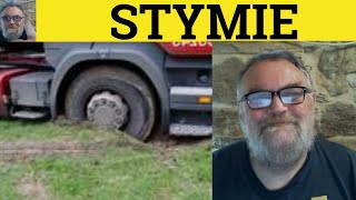 🔵 Stymie Meaning  Stymied Examples  Define Stymieing  Stymie in a Sentence  Vocabulary [upl. by Zena]