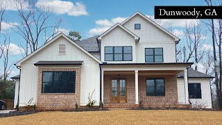 BEAUTIFUL NEW CONSTRUCTION HOME from Sale in Dunwoody GA 5 Bedrooms45 BathsAtlantaHomesForSale [upl. by Chere]