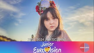 Chloe DeLaRosa will represent Spain  Junior Eurovision 2024 [upl. by Meenen]