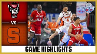 NC State vs Syracuse Game Highlights  2024 ACC Men’s Basketball Tournament [upl. by Song251]