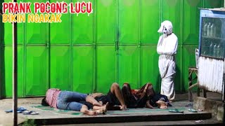 Prank Pocong Lucu  Prank Bocil Lagi Tidur  Bikin Ngakak [upl. by Ali]