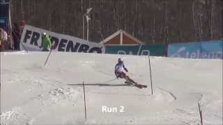 Kristoffersen WJC SL [upl. by Ahkos526]