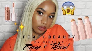 IM BACK  JE TESTE LES PRODUITS FENTY SURCOTÉS OU PAS   Revue amp Tutorial [upl. by Atiuqer334]