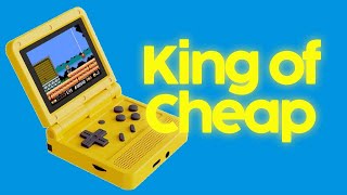 Best cheap retro handheld  Powkiddy V90 review [upl. by Ainoda]