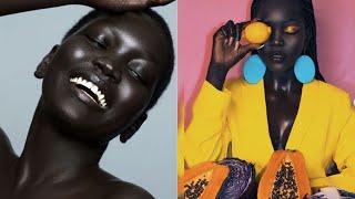 Which country has the DARKEST SKIN tone UNIQUE BEAUTY africanmelanin africa blackmycolor [upl. by Ahsemo]