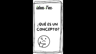 ¿Qué Es Un Concepto [upl. by Aenej106]