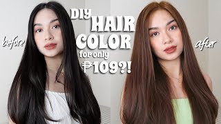 DIY HAIR COLOR FOR DARK HAIR FOR ONLY PHP 10900  Danah Asaña Philippines [upl. by Dorin990]