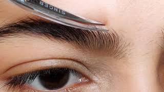 How I Do My Brows At Home • Easy Brow Shaping • Biijall [upl. by Fabiano43]