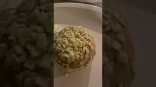 My first time to eat this kind of ice cream yummy icecream tartufo italian dessert viral asmr [upl. by Endo]