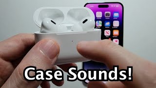 AirPods Pro 2 How to Use Case Speaker amp Turn Sound Off  On [upl. by Aisined780]