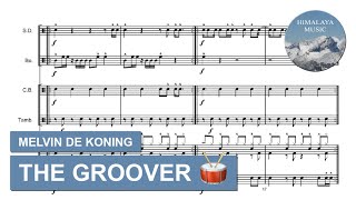 THE GROOVER 🥁  Melvin de Koning  Himalaya Music [upl. by Vassily]