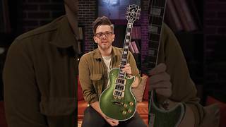 Gibson Guitar Of The Week  Mod Collection Les Paul Custom Green Metallic 3Pickup [upl. by Carmencita668]