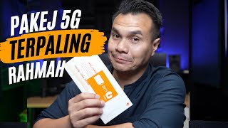 Pakej 5G TERPALING RAHMAH U Mobile  Telefon Percuma [upl. by Ardella]