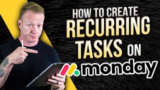 The EASIEST way to create recurring tasks on Mondaycom [upl. by Ahcsim168]