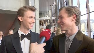 Gullruten 2017  Interview with Henrik and Tarjei from «SKAM» [upl. by Herriott152]