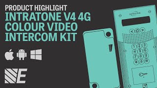 Intratone V4 4G Colour Video Intercom Kit Specs [upl. by Htirehc595]