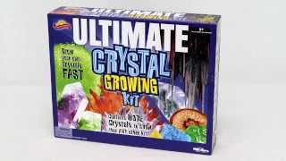 Scientific Explorer Ultimate Crystal Growing Kit  0SA230 [upl. by Chun]