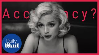 How accurate is Marilyn Monroe in Netflix Blonde biopic [upl. by Nonac199]