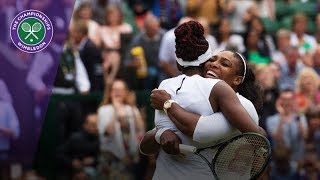 Serena and Venus Williams best Wimbledon shots [upl. by Ahon977]