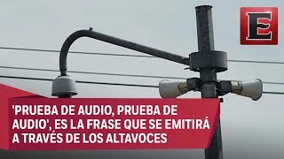 Así se escuchará la alarma sísmica durante las pruebas de sonido [upl. by Adela294]