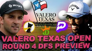 2024 Valero Texas Open Round 4 Preview  Live Chat Draftkings Showdown Underdog  Prize Picks Props [upl. by Robers]