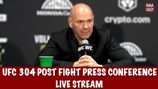 UFC 304 Edwards vs Muhammad 2 Official Post Fight Press Conference Live Stream [upl. by Kantos]