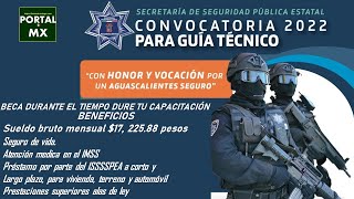 🟡 CONVOCATORIA 20222023 Policía Estatal GUÍA TÉCNICO integrate ✅ Secretaría de Seguridad Pública [upl. by Miche780]