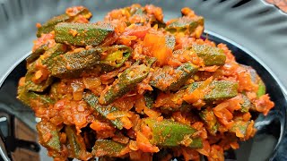 Ladys finger recipeokra masalabendi masala recipe [upl. by Arremat]