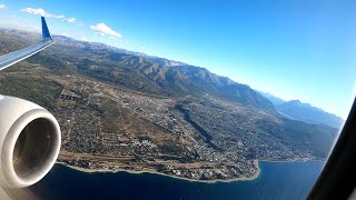 DESPEGUE DESDE SAN CARLOS DE BARILOCHE CON AEROLÍNEAS ARGENTINAS  BOEING 7378 [upl. by Ddot]