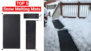 Top 5 Best Snow Melting Mats Review and Buying Guide ✅✅✅ [upl. by Goraud]