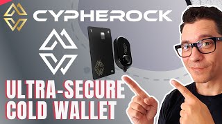 CYPHEROCK X1 Hardware Wallet Review Unboxing Setup NEW 2023 [upl. by Llezniuq5]