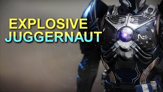 Explosive Juggernaut  Severance Enclosure Destiny 2 Build [upl. by Radburn]