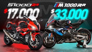 2023 BMW S1000RR vs M1000RR ┃ What Makes the quotMquot so Expensive [upl. by Flieger]