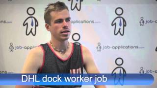 DHL Interview  Dock Worker [upl. by Ardnasac]