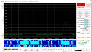 VMA Simple Spectrum Analyser  Refresh rate demonstration [upl. by Alleen]