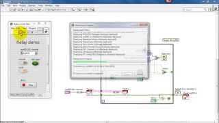 NI myRIO quotRelay demoquot LabVIEW project [upl. by Covell629]