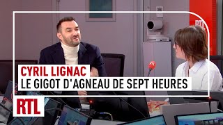 Cyril Lignac  le gigot dagneau de sept heures [upl. by Attecnoc]