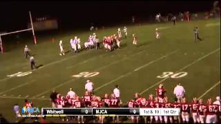 MJCA vs Whitwell  HS Football [upl. by Ailecec]