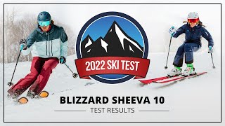 2022 Blizzard Sheeva 10  SkiEssentialscom Ski Test [upl. by Eeresed]