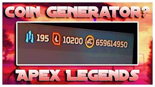 Apex Legends Coin Generators ARE CRAZY  Apex Legends Glitch [upl. by Nal]