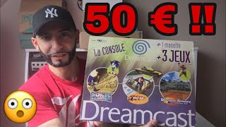 OUF  50€ LE LOT DREAMCAST   COLLECTION JEUX VIDEO  SEGA  ANECDOTE 2 [upl. by Donohue685]