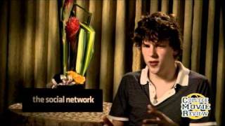 The Social Network  Jesse Eisenberg Interview [upl. by Rogovy]