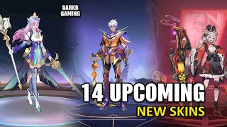 14 Upcoming New Skins in MLBB  July 2024 Starlight Skin and more  Mobile Legends [upl. by Enyrhtac]