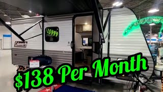 CHEAPEST Travel Trailer FOR SALE 138 Per Month or 15999  2023 COLEMAN COLEMAN LANTERN LT 17B [upl. by Evelyn]