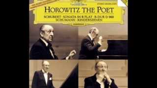 Horowitz plays Schubert  Sonata in B flat major I D 960 [upl. by Farrell171]