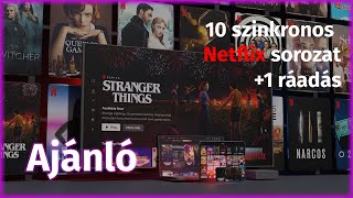 10 SZINKRONOS Netflix sorozat melyet ledarálhatsz nyáron 2021 [upl. by Keynes]