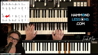 The Power of One Pentatonic Scale Across Entire Chord Sequence  Hammond Organ Tutorial [upl. by Annas]