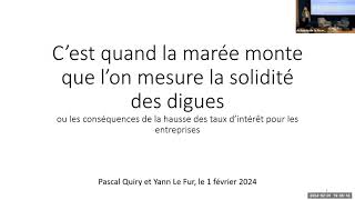 Les conséquences de la hausse des taux d’intérêt pour les entreprises [upl. by Yeta8]