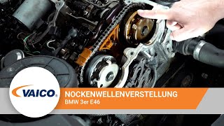 Nockenwellenverstellung und Steuerventile am BMW 3er E46  Steuerventil V202760 [upl. by Niram]